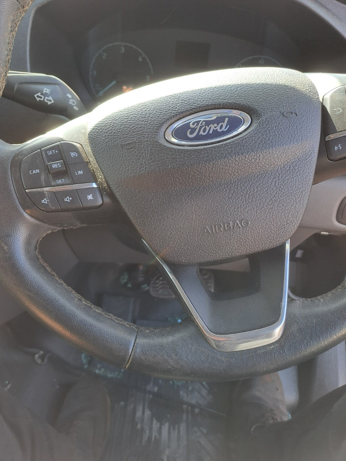 ✅2021 Ford Transit Custom Steering Wheel W/O Abag JK21-3600-GC + Warranty A372 - Image 3