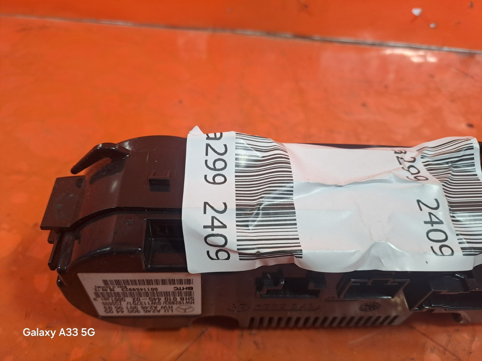 ✅2012 MERCEDES B CLASS W246 CLIMATE CONTROL PANEL A2469004405 + WARRANTY A299 - Image 8