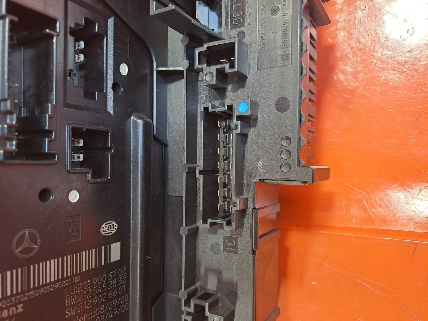 ✅2009 MERCEDES E CLASS W212 REAR SAM UNIT FUSE BOX A2129003702 + WARRANTY A314 - Image 8