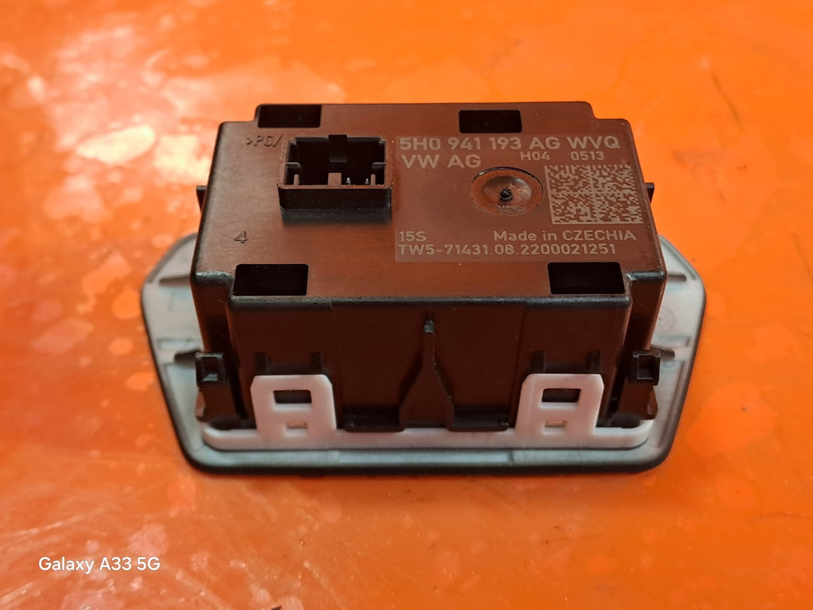 ✅2023 CUPRA FORMENTOR HEADLIGHT FOG LIGHT CONTROL SWITCH PANEL 5H0941193AG A336 - Image 11