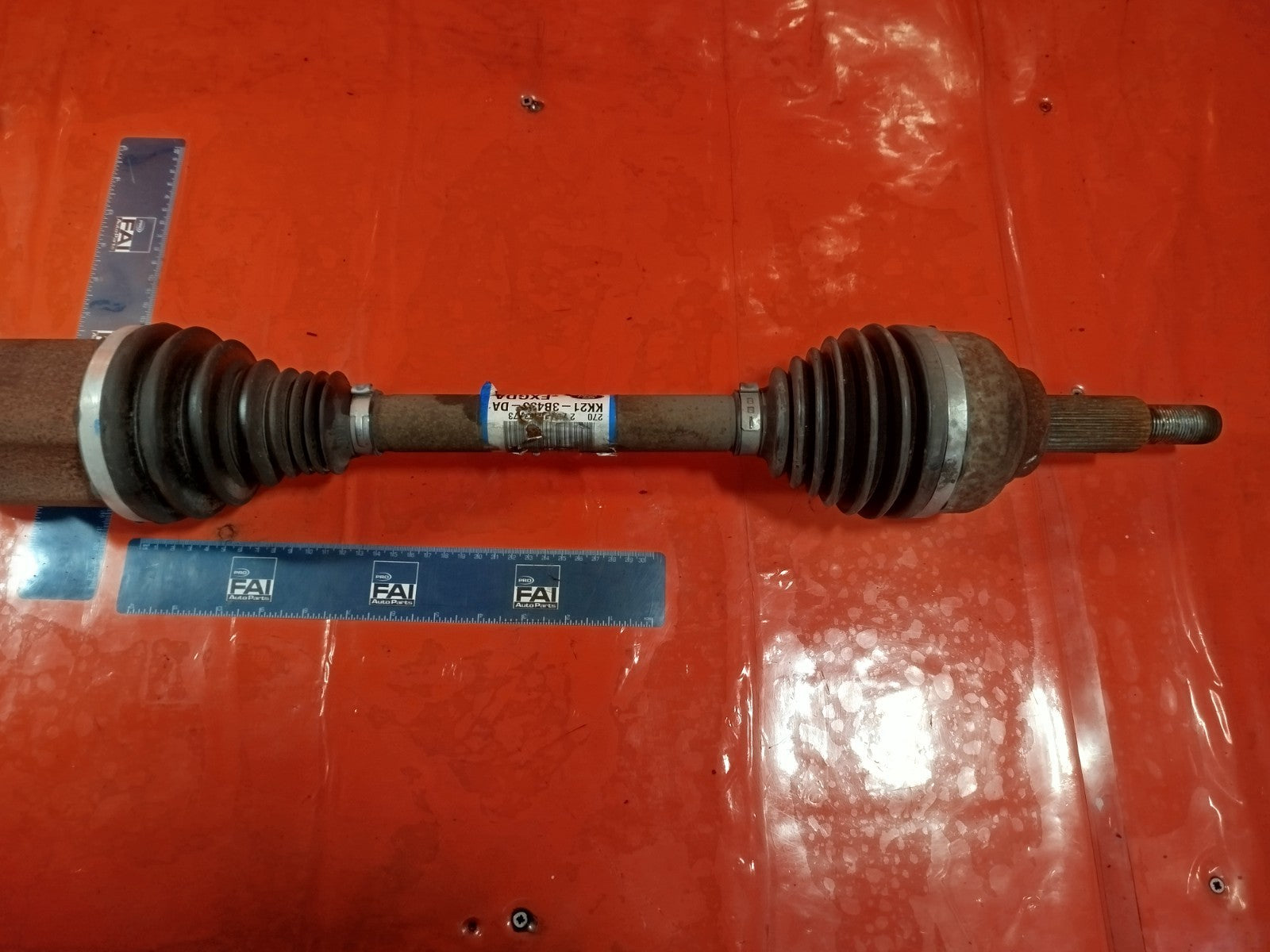 ✅2023 FORD TRANSIT CUSTOM 2.0D DRIVESHAFT FRONT RIGHT KK21-3B436-DA A343 - Image 3