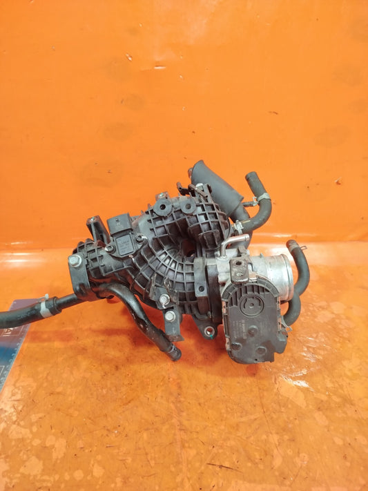 ✅2019 HYUNDAI KONA 1.0 T-GDI INTAKE MANIFOLD & THROTTLE BODY + WARRANTY A258 - Image 1