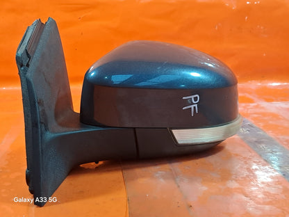 ✅2013 FORD FOCUS MK3 TITANIUM X FRONT LEFT WING MIRROR GREY WARRANTY Power Fold - Image 2