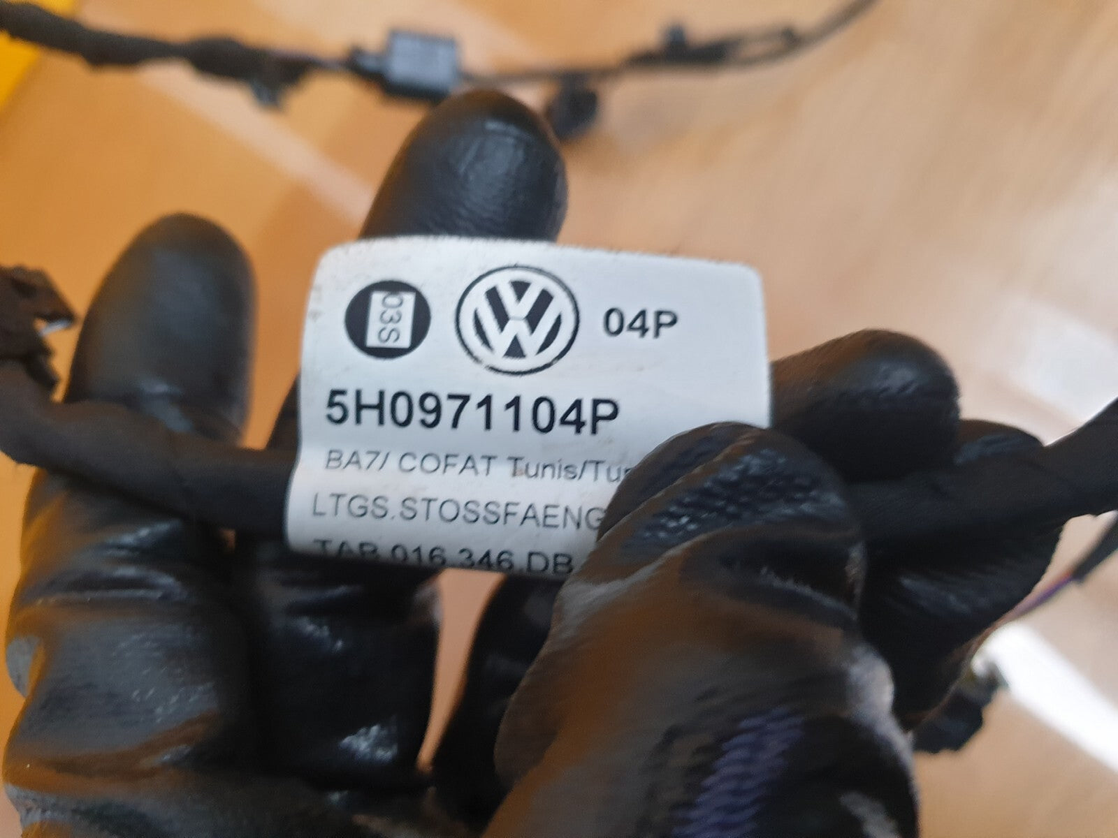 ✅2022 VW GOLF MK8 1.4P REAR PARKING SENSOR WIRING LOOM 5H0971104P + WARRANTY - Image 10