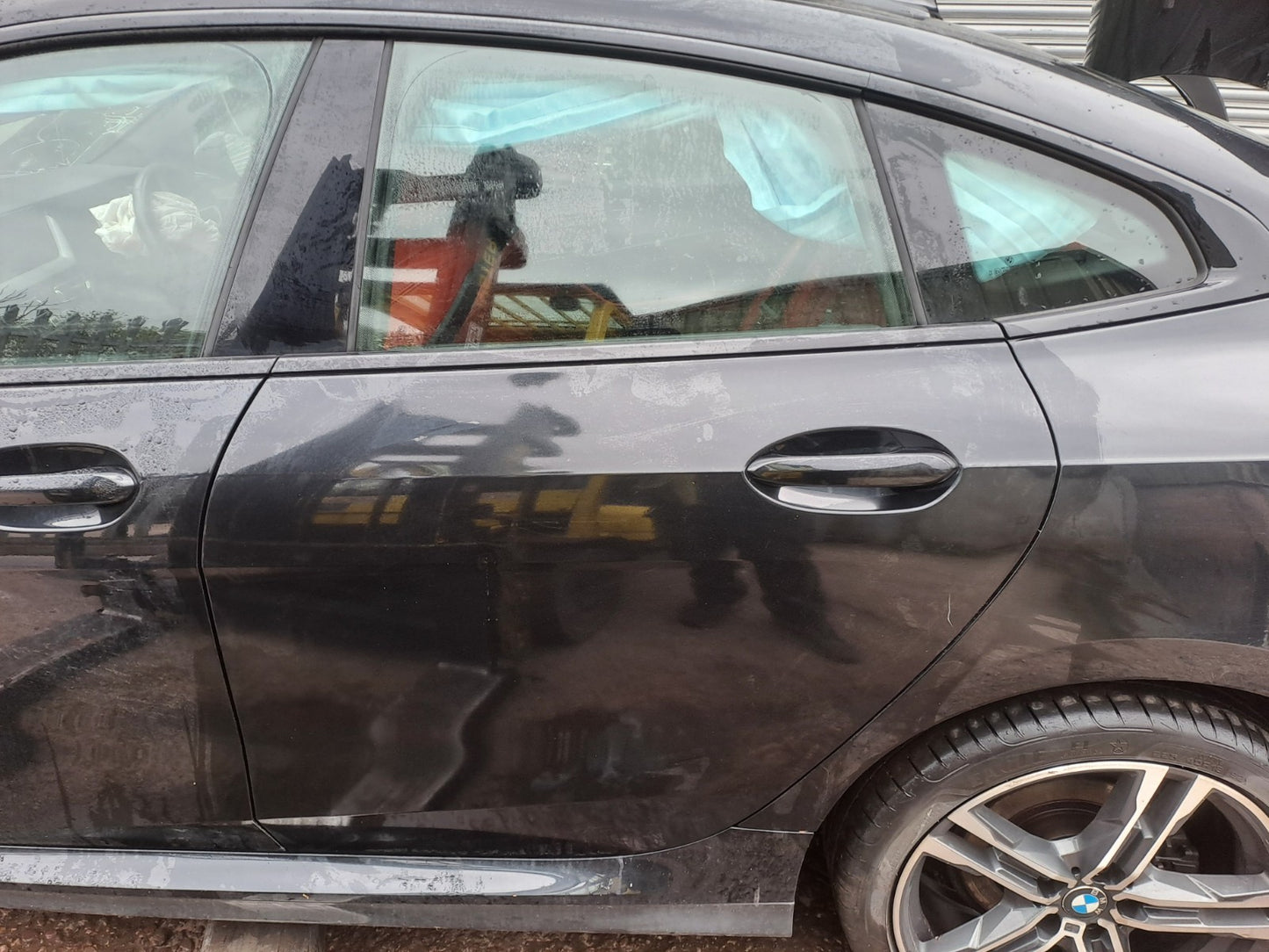 ✅BMW F44 218I M Sport 1.5 Petrol 2020 Rear Left Door Bare Black Dent A386 - Image 1