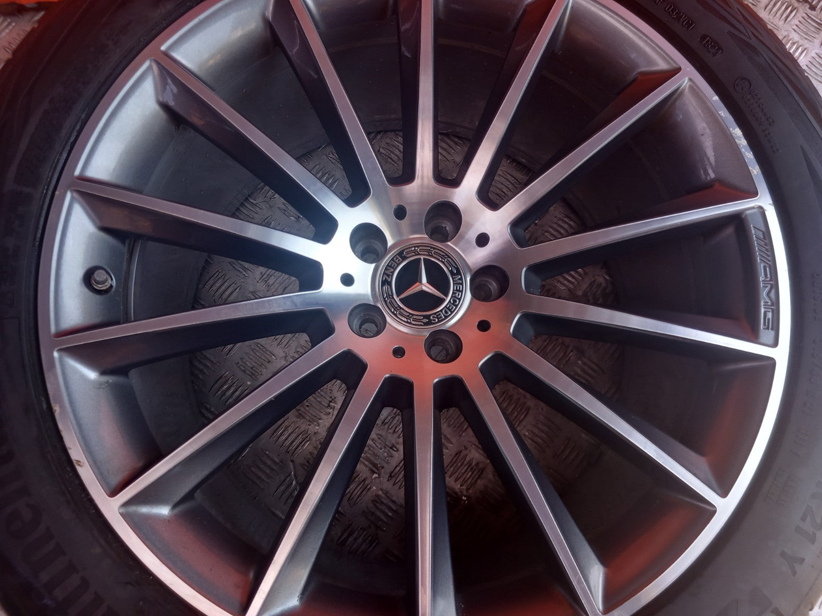 2025 Mercedes GLE W167 AMG Alloy Wheel w/ Tyre 315/40 R21 A1674013500 A397 - Image 2