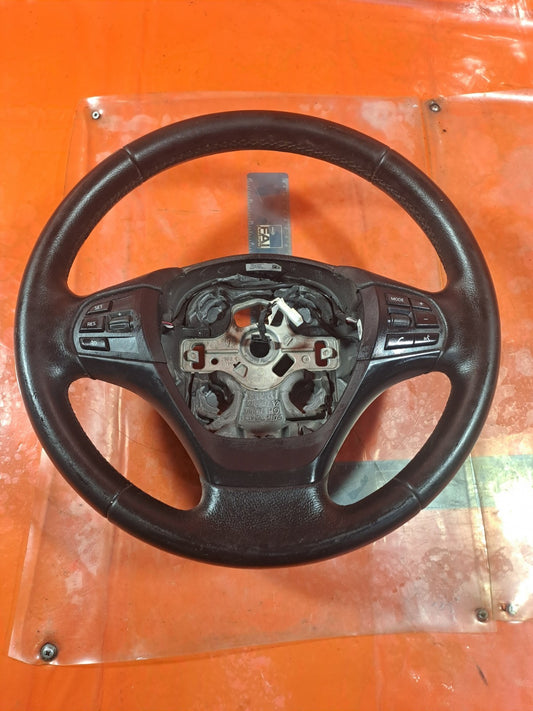 ✅BMW 3 SERIES F30 320D 2.0 DIESEL 2012 LEATHER STEERING WHEEL 62558003E Warranty - Image 2