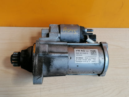 SKODA KAROQ 1.0 PETROL 2020 STARTER MOTOR 02Z911022C - Image 1