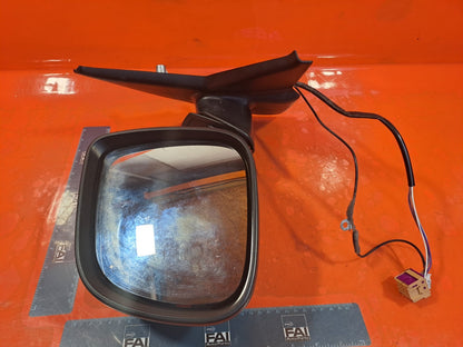 VW TRANSPORTER T6 2.0 DIESEL 2016 FRONT LEFT WING MIRROR E4023645 Damaged A225 - Image 1