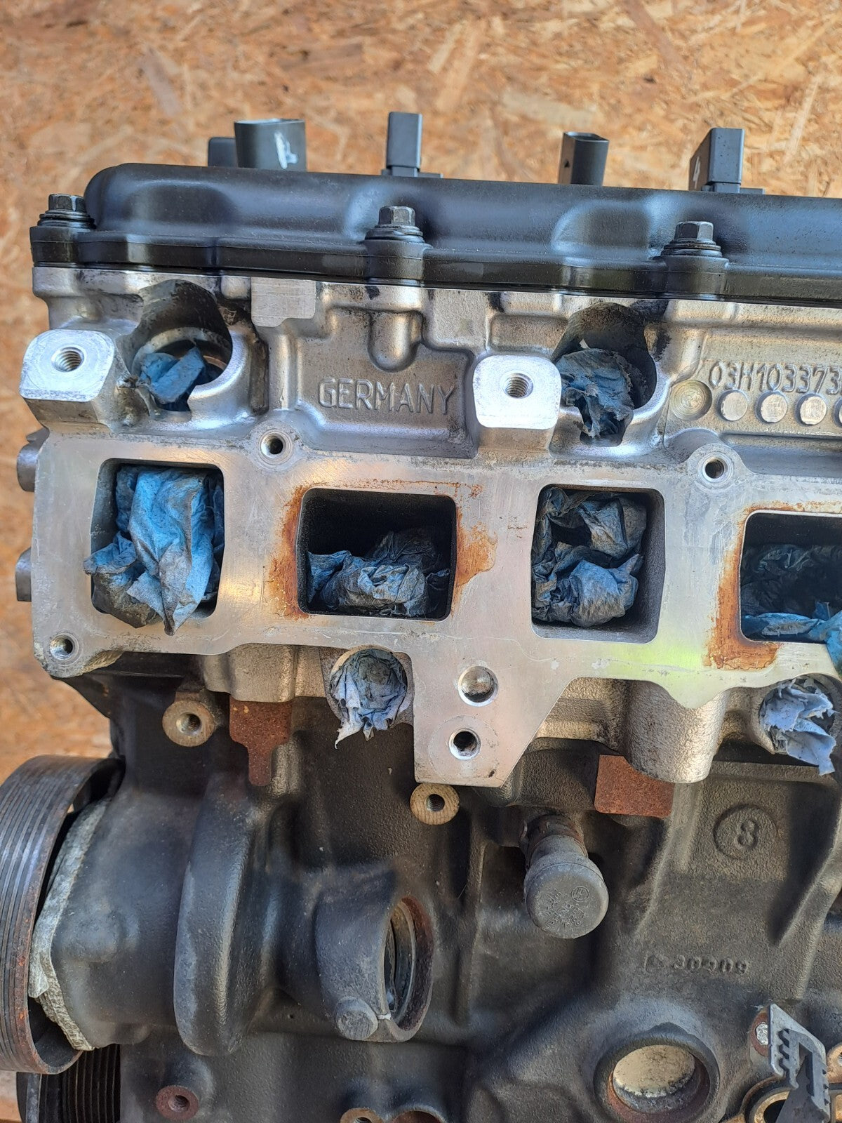 ✅Porsche Cayenne V6 2010 3.6 Petrol M55/01 ENGINE BARE 03H103429L 03H103173 A268 - Image 4