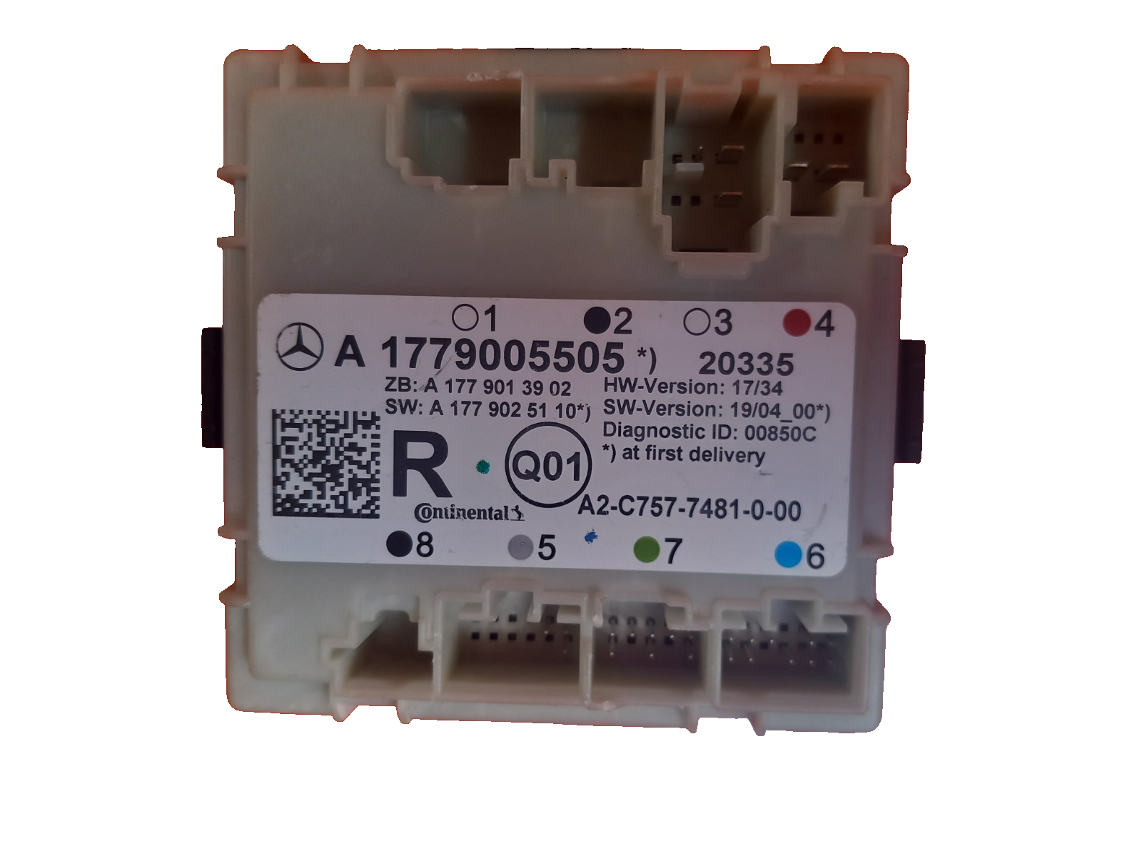 Mercedes W177 W247 C118 GLA Rear Left Door Control Module A1779005505 Warranty - Image 1