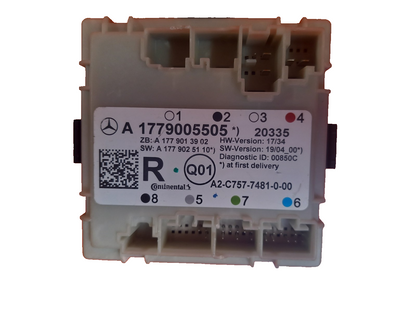 Mercedes W177 W247 C118 GLA Rear Left Door Control Module A1779005505 Warranty - Image 1