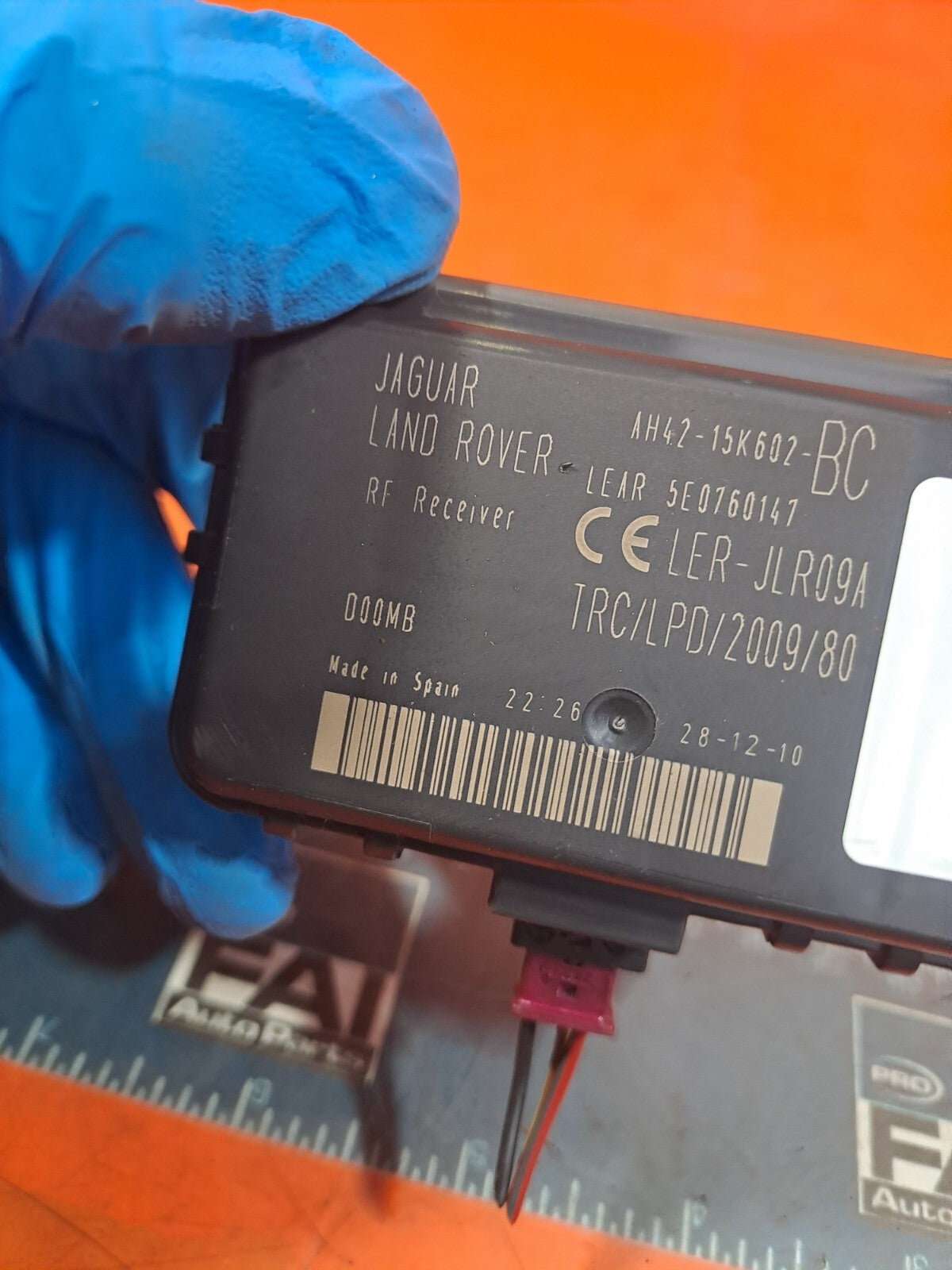 ✅2011 LAND ROVER DISCOVERY 4 L319 RADIO RECIEVER MODULE ECU AH42-15K602-BC A239 - Image 10