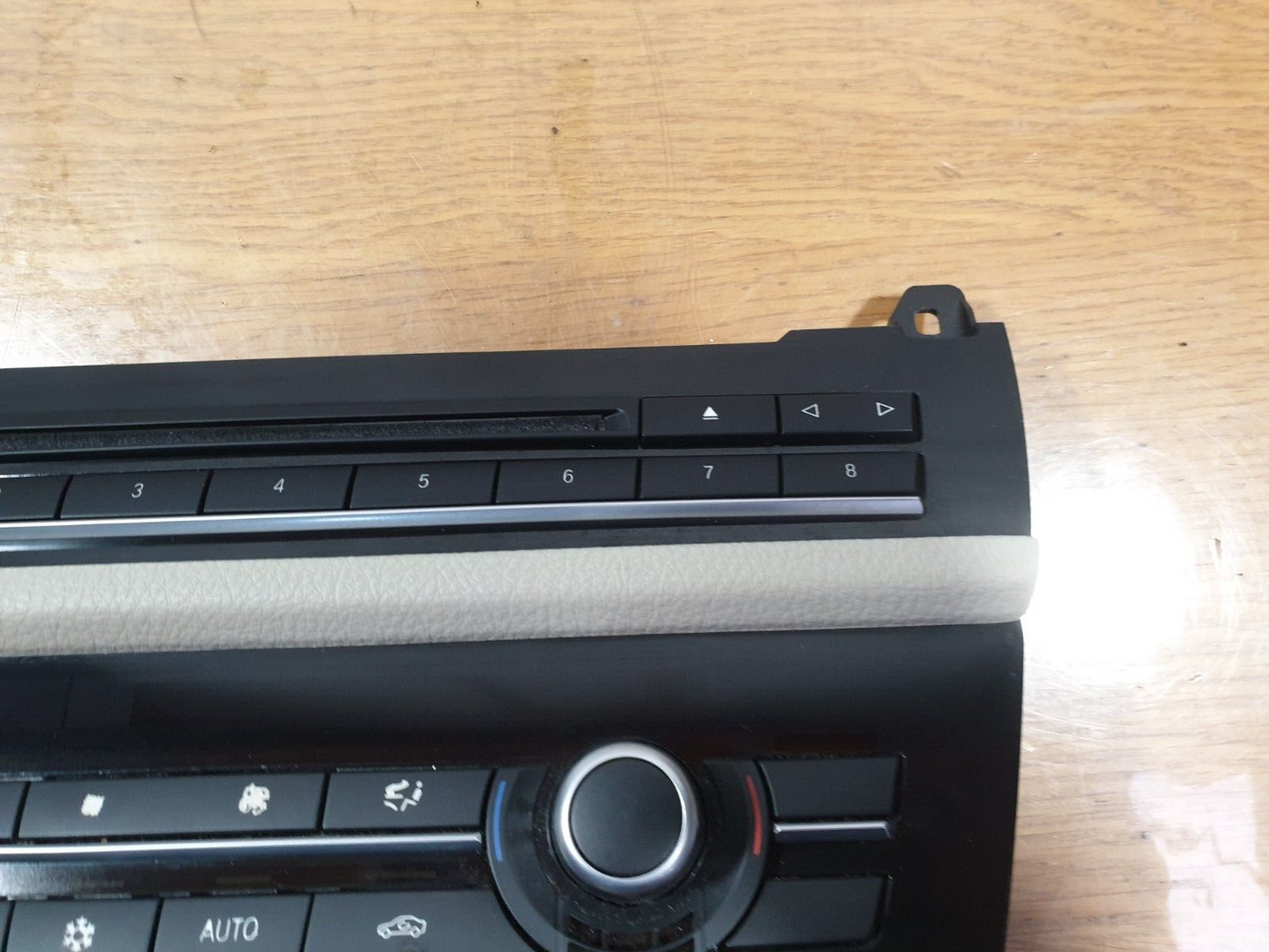BMW 520D F11 2.0 DIESEL 2010 HEATER CONTROL AUDIO RADIO CD CONTROLLER PANEL A216 - Image 7
