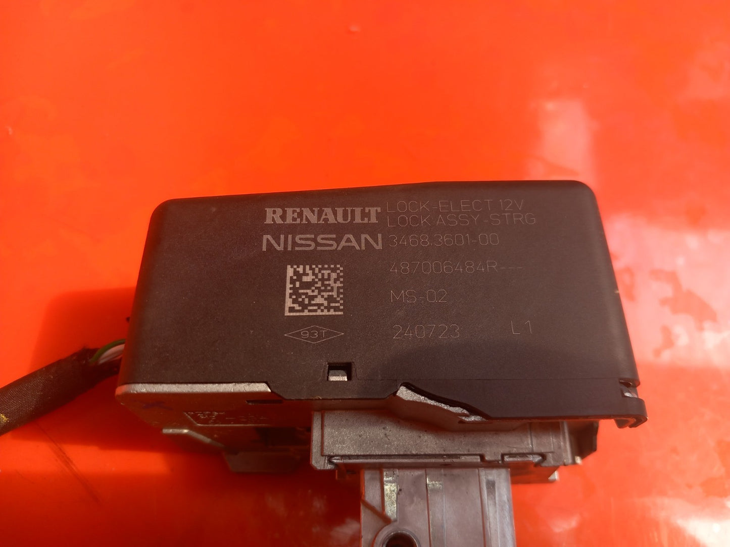 Renault Captur 1.6 Petrol 2023 Steering Column Lock 487006484R Warranty A392 - Image 4