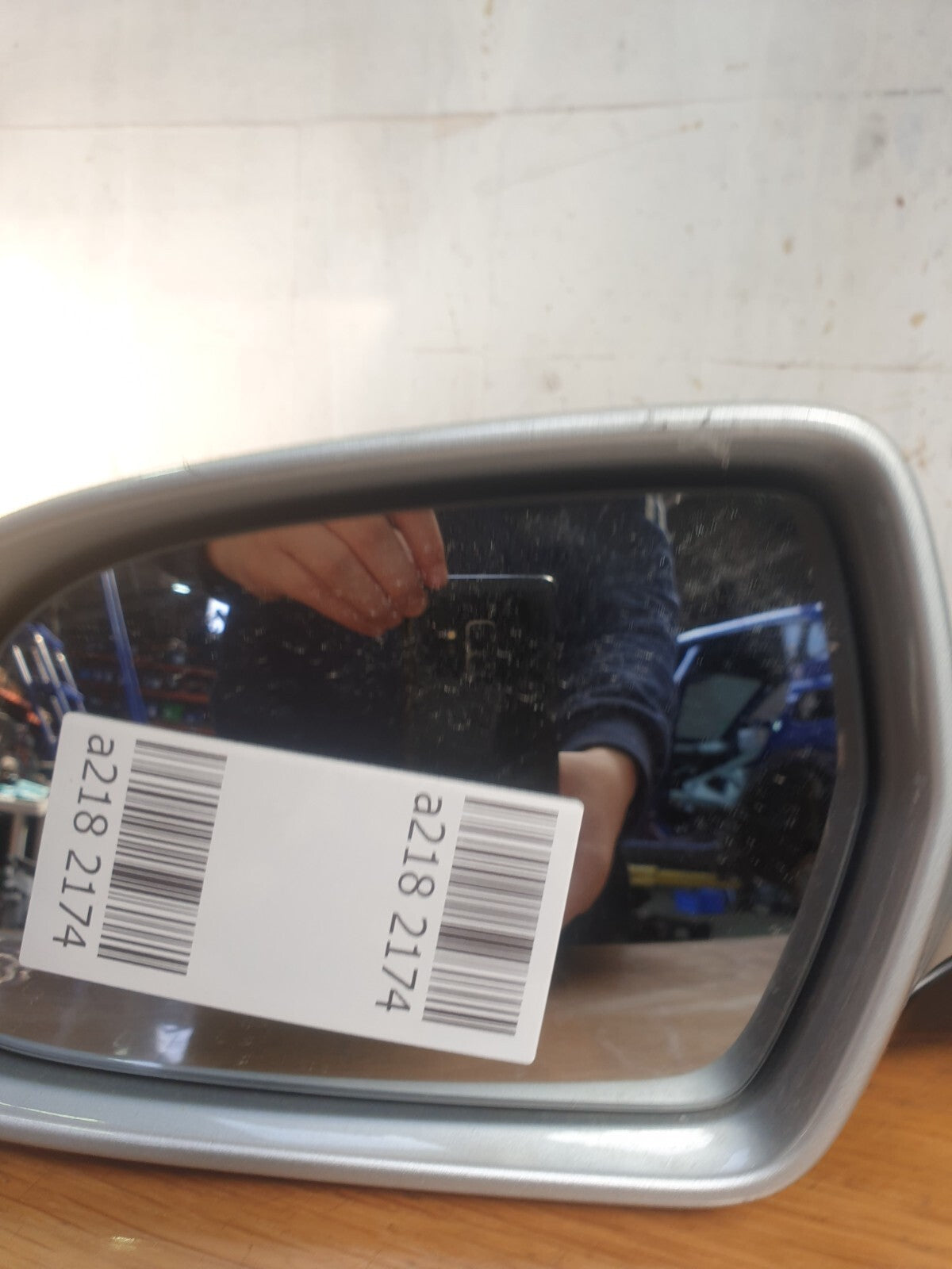 Audi A5 S Line 2.0 Diesel 2012 FRONT LEFT MIRROR SILVER Warranty A218 - Image 5