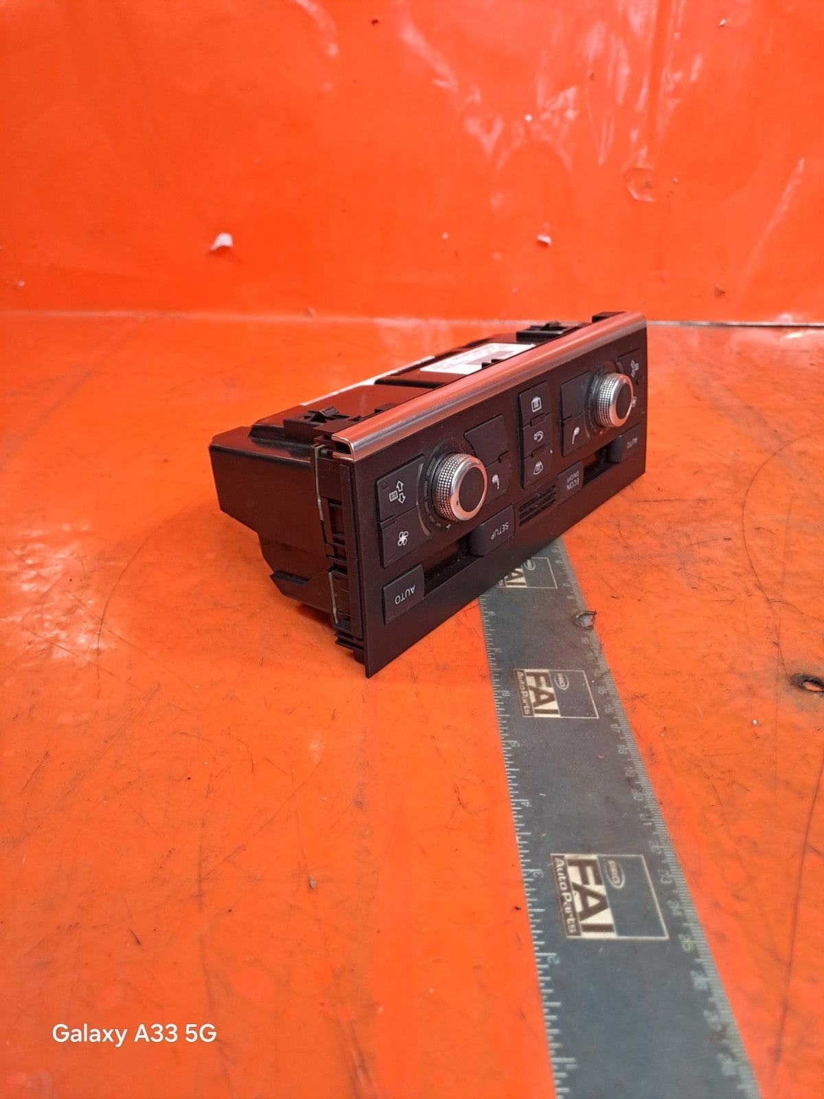 ✅2007 AUDI Q7 4L 3.0D CLIMATE CONTROL PANEL 4L0820043F + WARRANTY A295 - Image 3