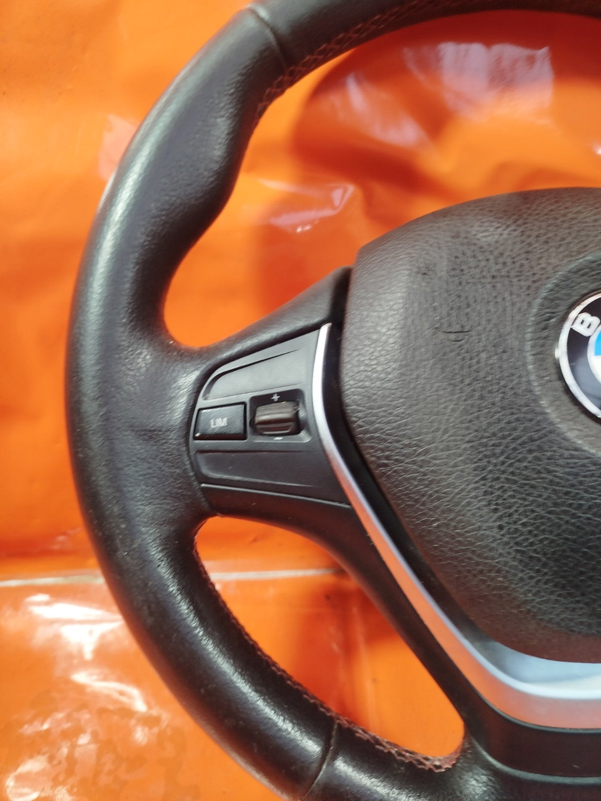 ✅BMW F22 218I SPORT 1.5 PETROL 2016 MULTIFUNCTION LEATHER STEERING WHEEL A339 - Image 3