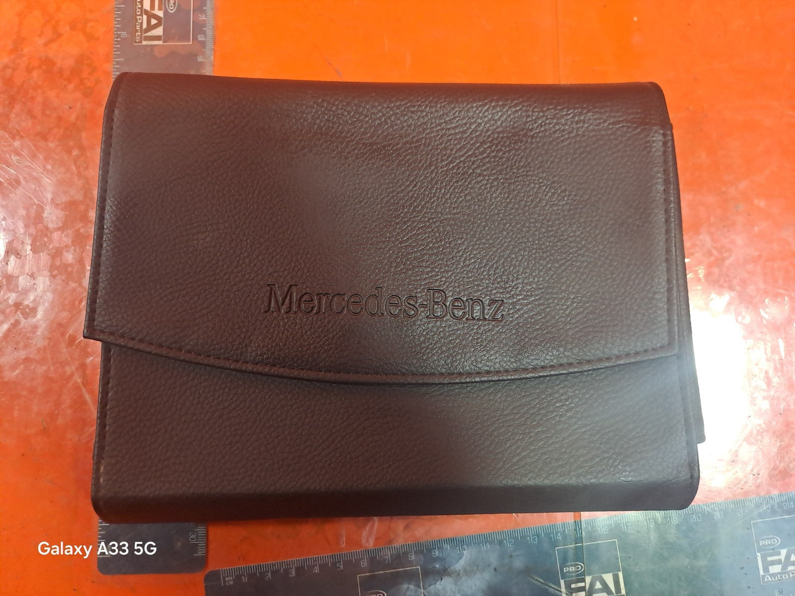 ✅MERCEDES C CLASS OWNERS MANUAL HANDBOOK WALLET + WARRANTY  xAA - Image 1