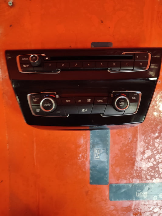 ✅BMW X1 F48 2.0 PETROL 2018 RADIO HEATER CLIMATE CONTROL PANEL 9371459 9371455 - Image 1