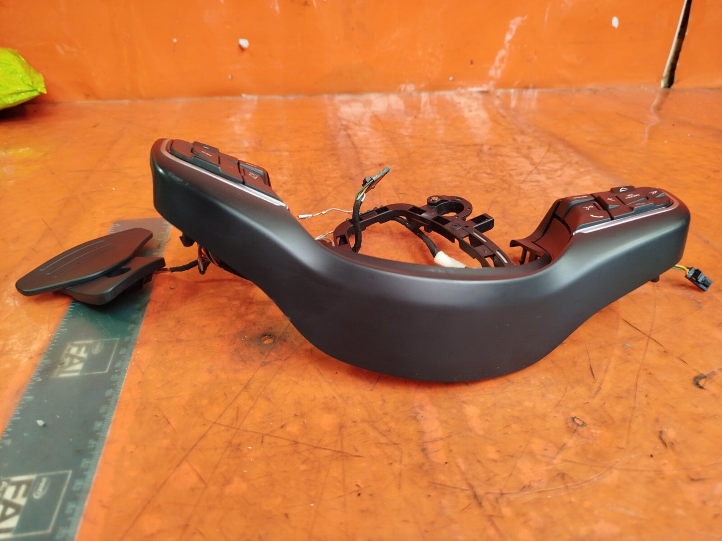 ✅JAGUAR F-PACE X761 STEERING WHEEL TRIM PANEL COVER GX5313D767FB + WARRANTY xAA - Image 9