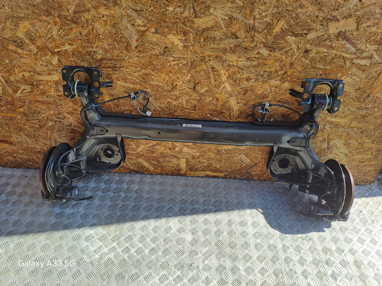 ✅2018 MERCEDES A CLASS W177 REAR AXLE WITH WHEEL BEARINGS A1775841300 + WARRANTY - Image 1