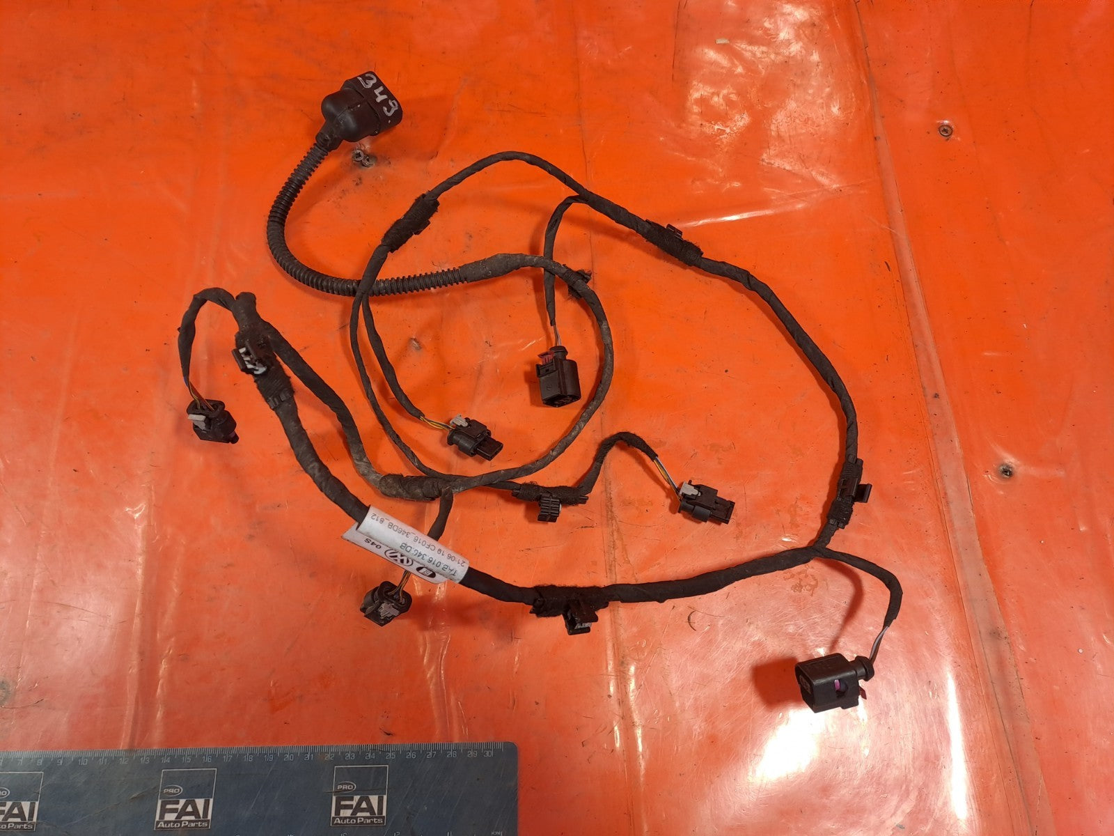 ✅VW Golf R-Line MK8 1.5 Petrol 2021 Rear Bumper Parking Aid Sensor Wiring Loom - Image 1