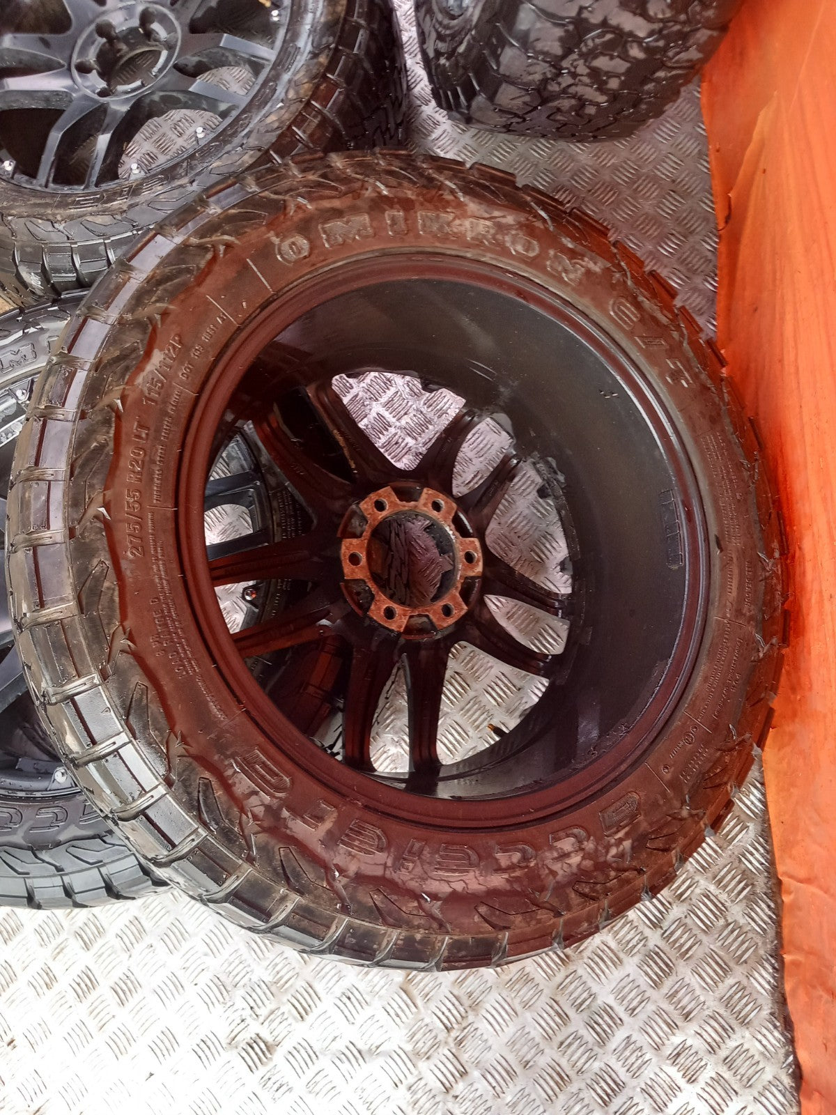2017 Ford Ranger Wildtrak Alloy Wheel w/ Tyre Set 275/55 R20 Warranty A401 - Image 12