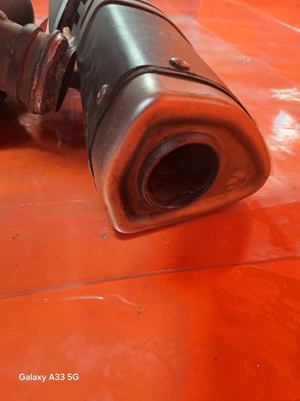✅KTM 125 Duke Petrol 2019 Exhaust Silencer Pipe & Box 93805083000 +Warranty A135 - Image 9