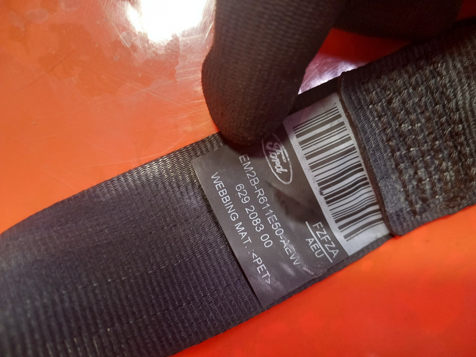 2019 Ford Galaxy MK3 Zetec Rear Right Seat Belt EM2B-R611E50-AEW Warranty A345 - Image 9