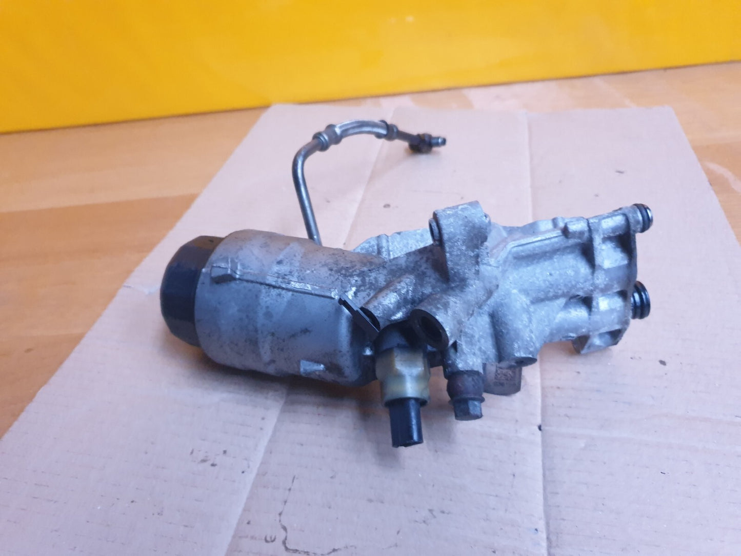 ✅2016 JAGUAR XF X260 2.0 DIESEL OIL FILTER HOUSING G4D3-6714-AA + WARRANTY A077 - Image 1