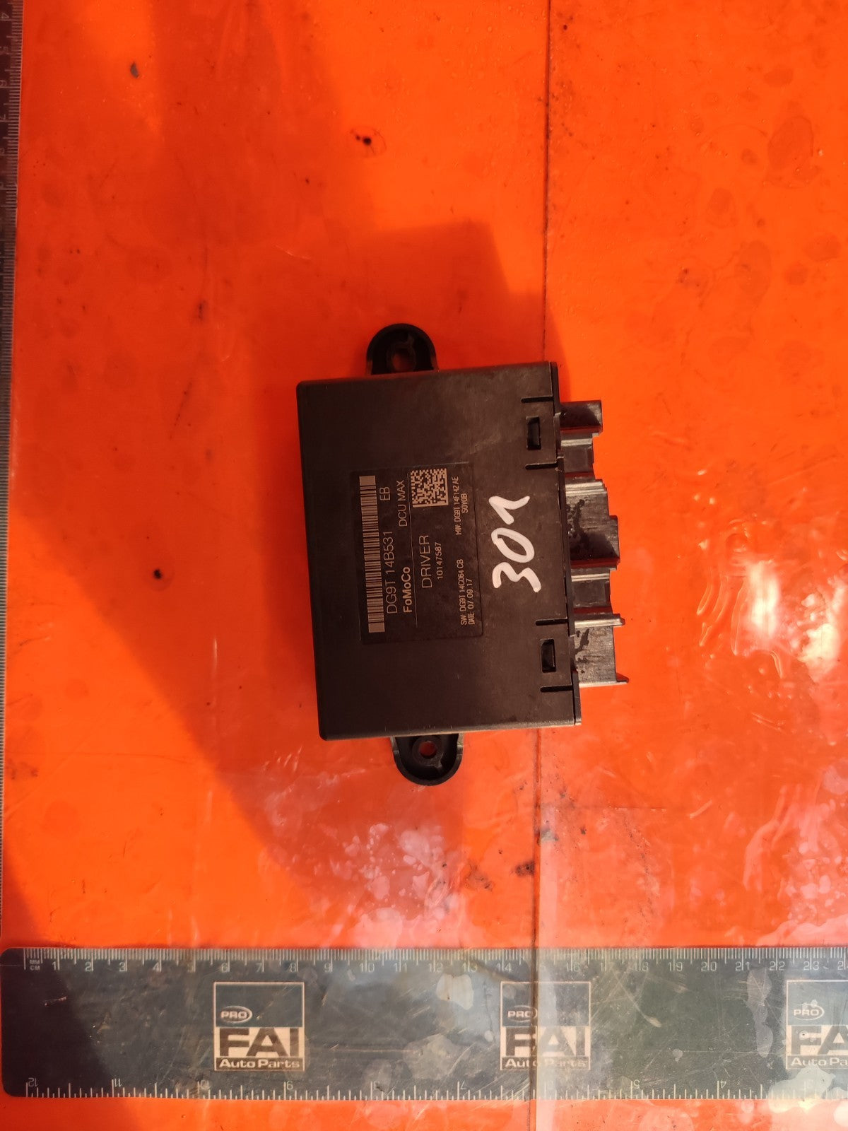 ✅2018 FORD GALAXY ZETEC DOOR CONTROL MODULE FRONT RIGHT DG9T14B531EB + WARRANTY - Image 10