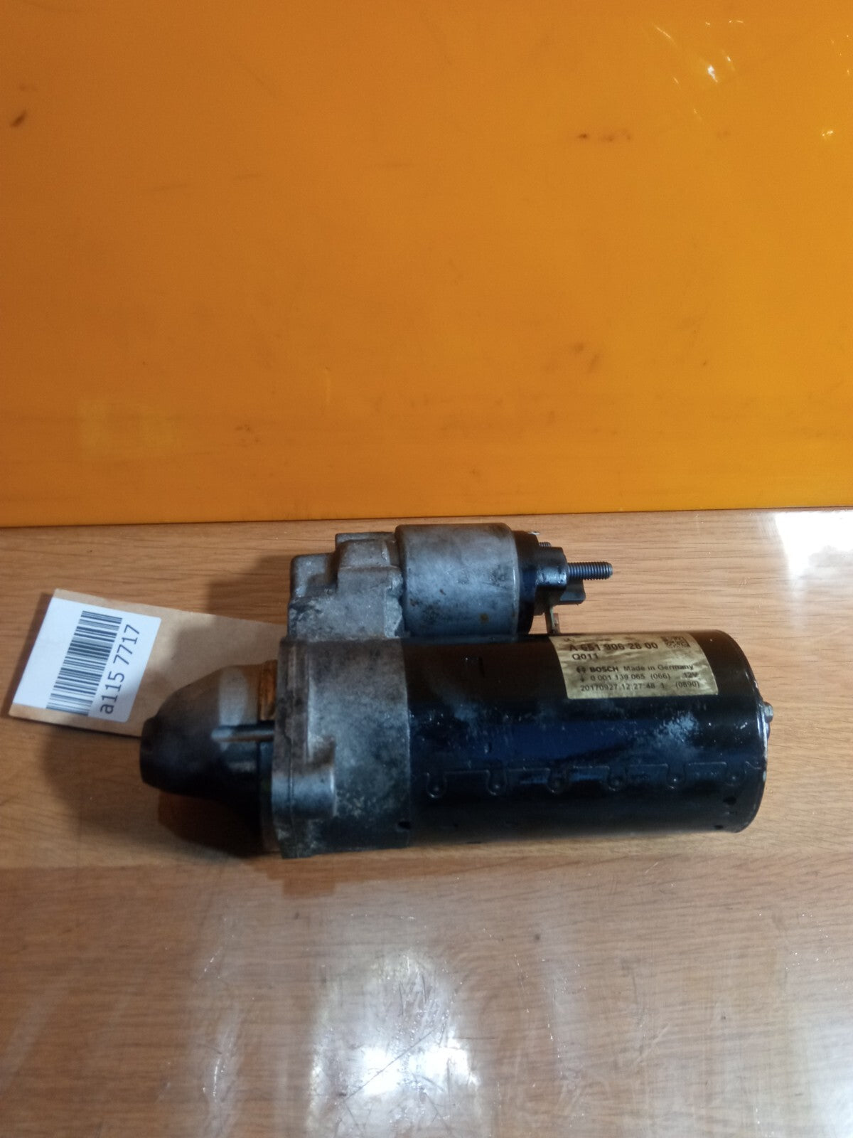 ✅MERCEDES W212 E300 2.1 DIESEL 2014 STARTER MOTOR A6519062800 Warranty A115 - Image 3