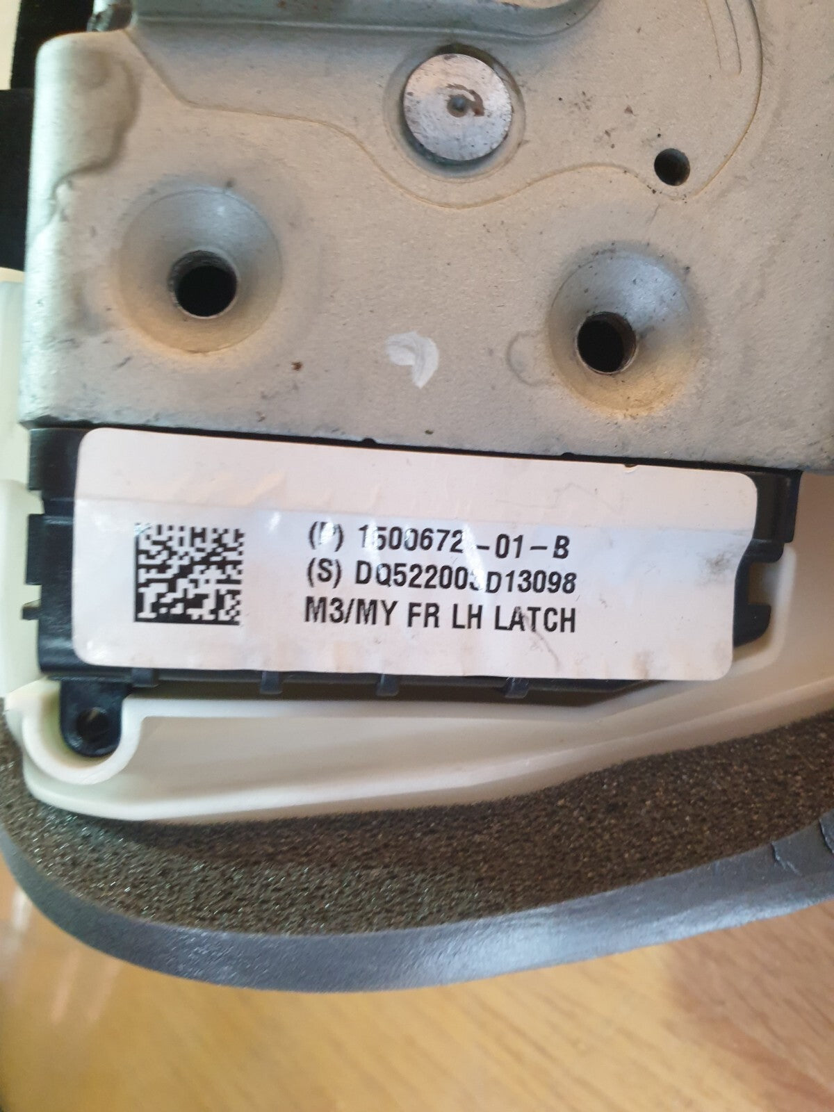 ✅2022 TESLA MODEL Y FRONT LEFT DOOR LOCK 1500672-01-B + WARRANTY A172 - Image 12