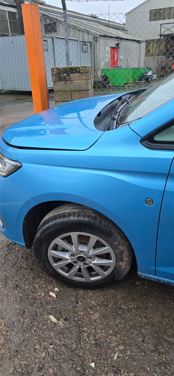 ✅2024 FORD GRAND TOURNEO CONNECT FRONT LEFT WING FENDER PANEL BLUE + WARRANTY - Image 2