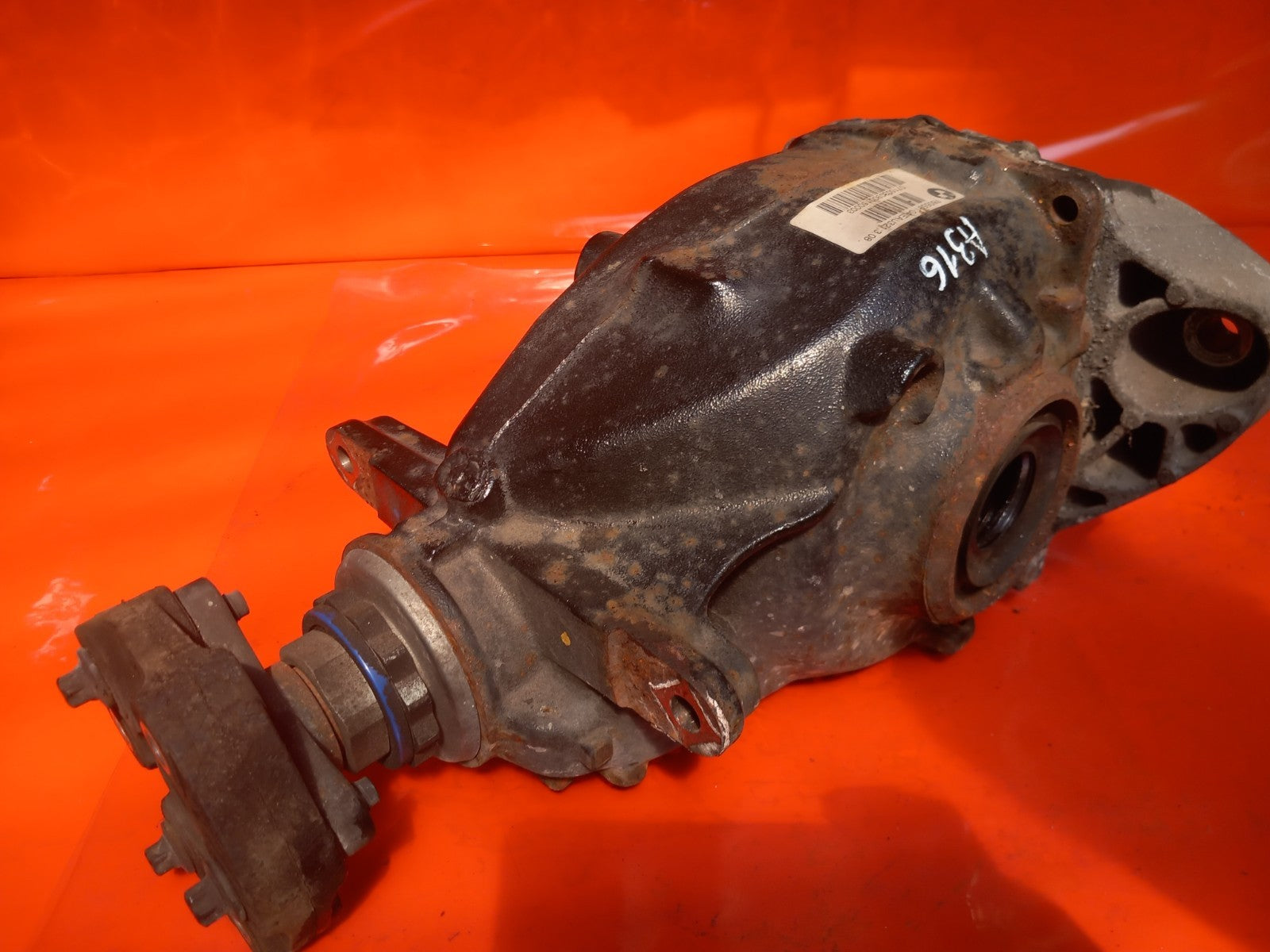 ✅2015 BMW 1 Series Sport F20 2.0 Diesel Rear Diff Differential 3.08 7605591 A316 - Image 6