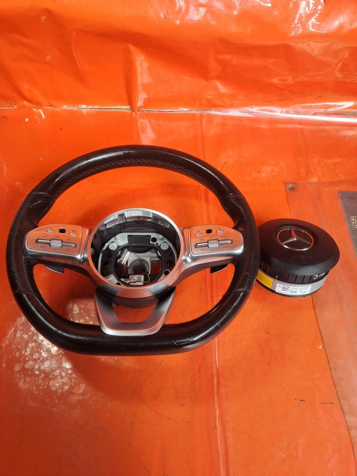 ✅MERCEDES CLA 180 AMG LINE 1.3 PETROL 2021 MULTIFUNCTION STEERING WHEEL Warranty - Image 4