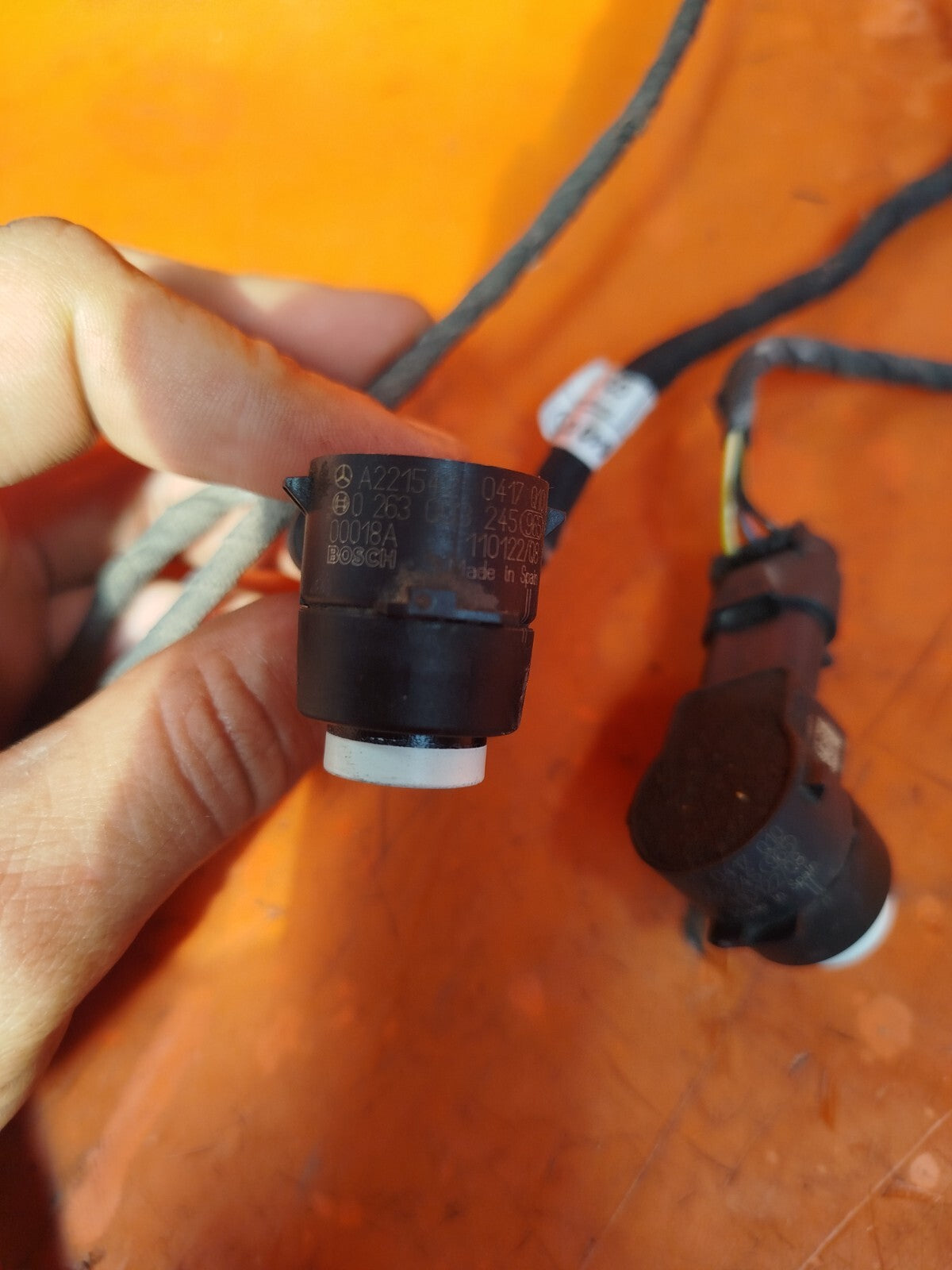 ✅MERCEDES C250 W204 2.1 DIESEL 2011 REAR BUMPER PARKING SENSOR WIRING LOOM A283 - Image 7