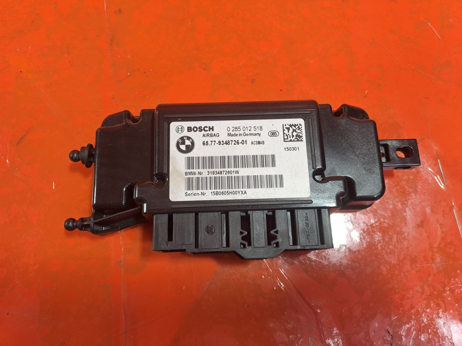 ✅BMW 118D F20 2.0 Diesel 2015 ArBag Control Module 9348726 Warranty A316 - Image 2