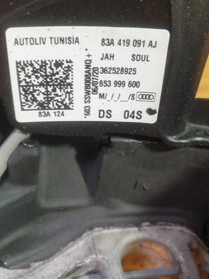 ✅2020 AUDI Q3 S LINE 1.5P STEERING WHEEL 83A419091AJ + WARRANTY A198 - Image 11