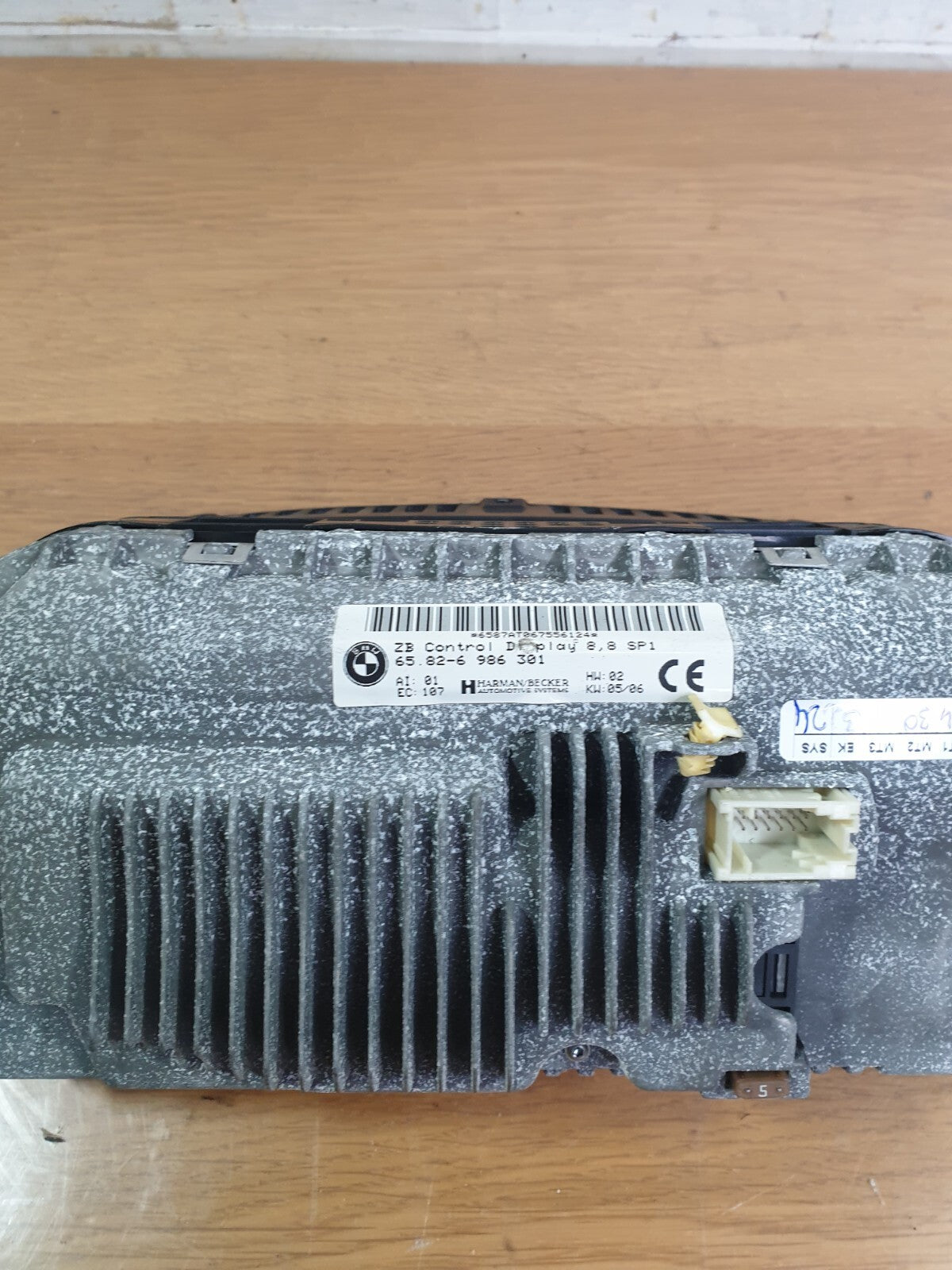 2006 BMW 7 SERIES E66 4.8P NAVIGATION MULTIMEDIA DISPLAY 6986301 + WARRANTY A208 - Image 7