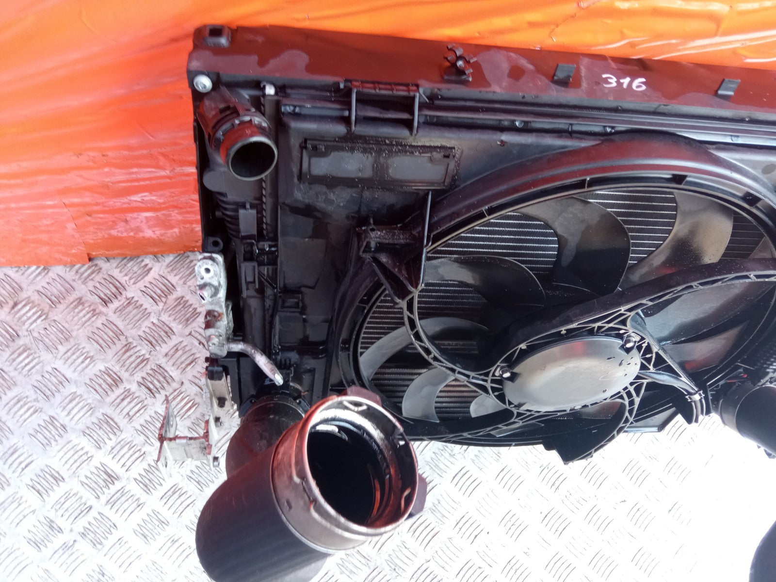 ✅BMW 118D F20 2.0 Diesel 2015 Radiator Rad Pack 8507400 Warranty A316 - Image 5
