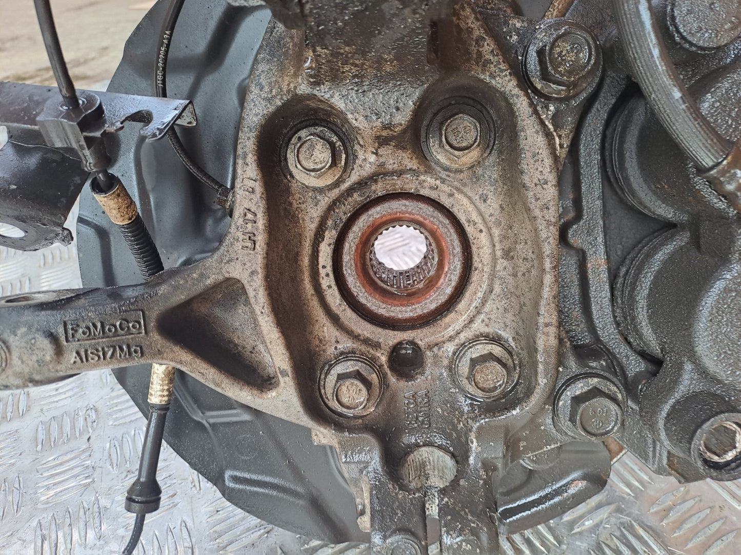 ✅2017 FORD GALAXY MK4 FRONT LEFT SUSPENSION LEG E1GC-18K001-EEC + WARRANTY A296 - Image 7