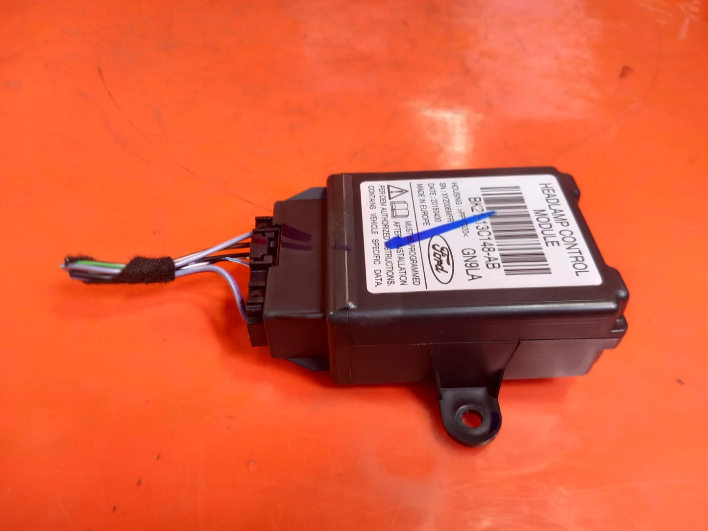 2015 Ford Tourneo Custom Headlight Control Module BK21-13C148-AB Warranty A377 - Image 4