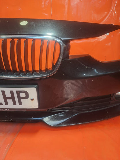 ✅BMW 3 SERIES F30 320D 2.0 DIESEL 2012 FRONT BUMPER BLACK Warranty A321 - Image 10