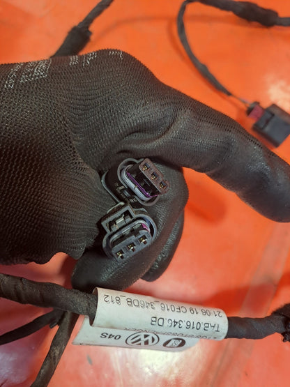 ✅VW Golf R-Line MK8 1.5 Petrol 2021 Rear Bumper Parking Aid Sensor Wiring Loom - Image 7