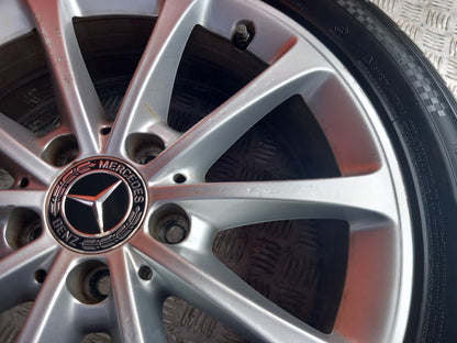 Mercedes A Class W177 Sport 2018 Alloy Wheel w/ Tyre 205/55 R17 A1774010300 - Image 7