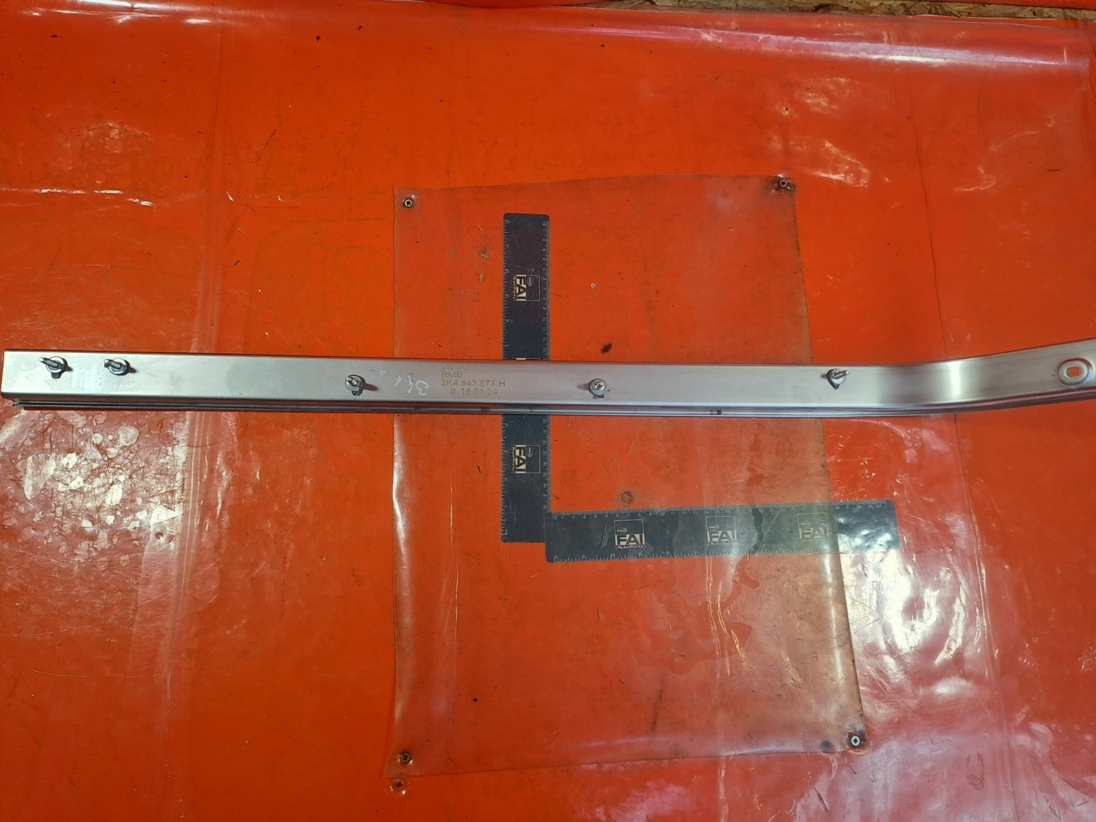 ✅FORD GRAND TOURNEO CONNECT VW CADDY LEFT SLIDING DOOR UPPER ROLLER GUIDE HINGE - Image 6