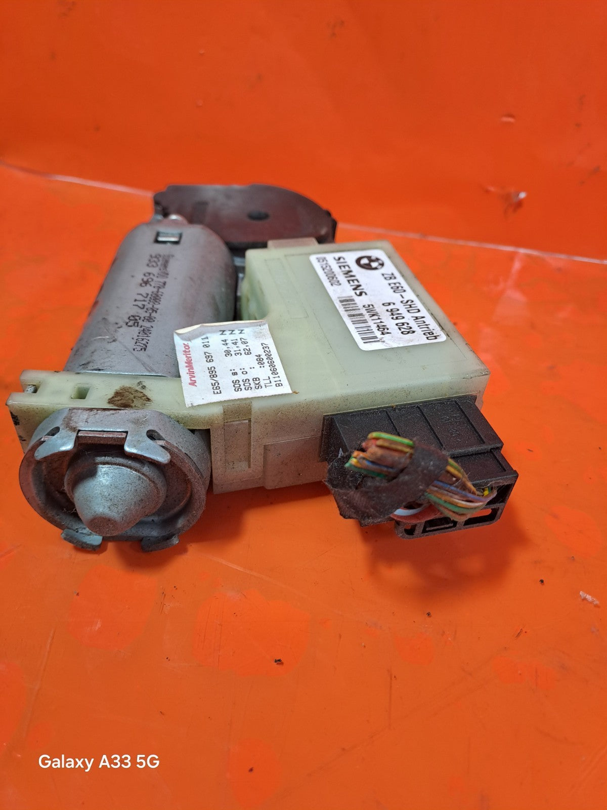 ✅BMW 750Li E66 4.8 PETROL 2006 SUNROOF MOTOR 6949628 Warranty A208 - Image 4