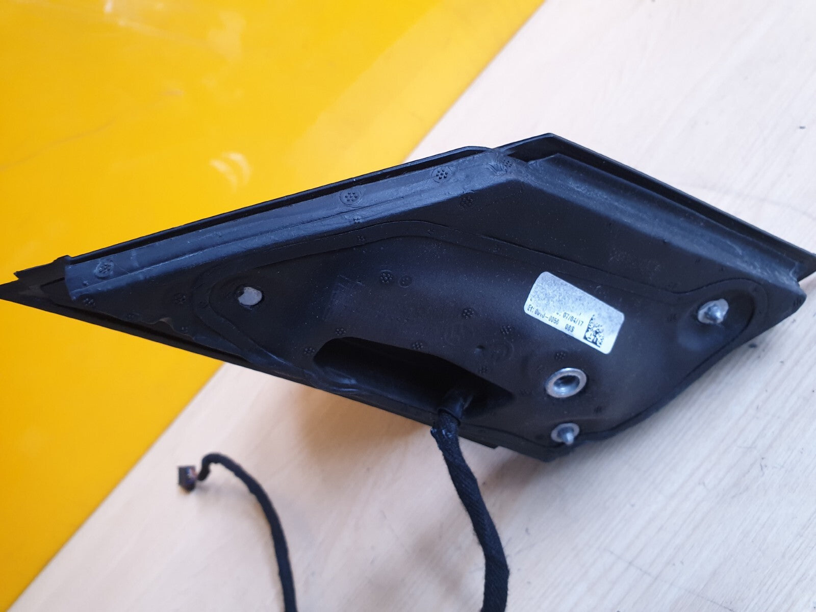 2017 VW POLO FRONT LEFT MIRROR PASSENGER SIDE BLACK 024483 X00 - Image 6